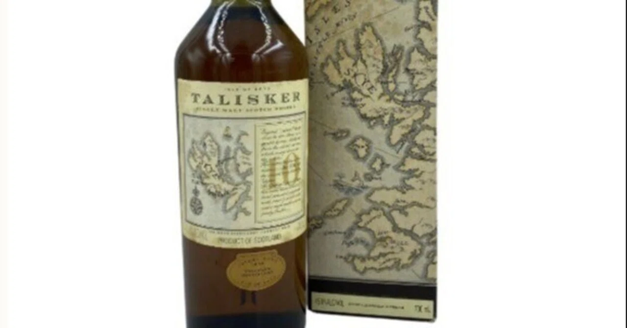 タリスカー 10年 旧ボトル マップラベル 750ml 45.8% TALISKER】を高額 