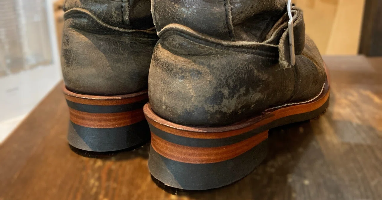 ソールカスタム/ソール交換】Red Wing PT91 Engineer Boots｜CREA 