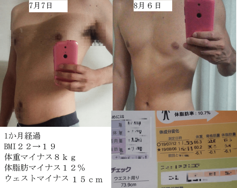 １カ月で 筋肉を維持しつつ 何キロの減量が可能か 検証してみた 失敗王ちゃいろい熊 Note