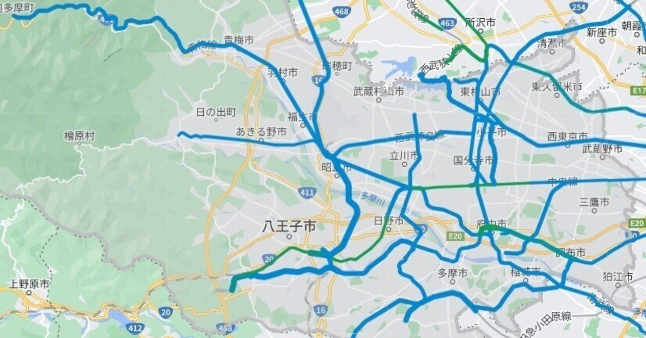 沿鉄歩鉄歩い鉄】2024/3/17 中央線立川～日野5.5km8900歩営業