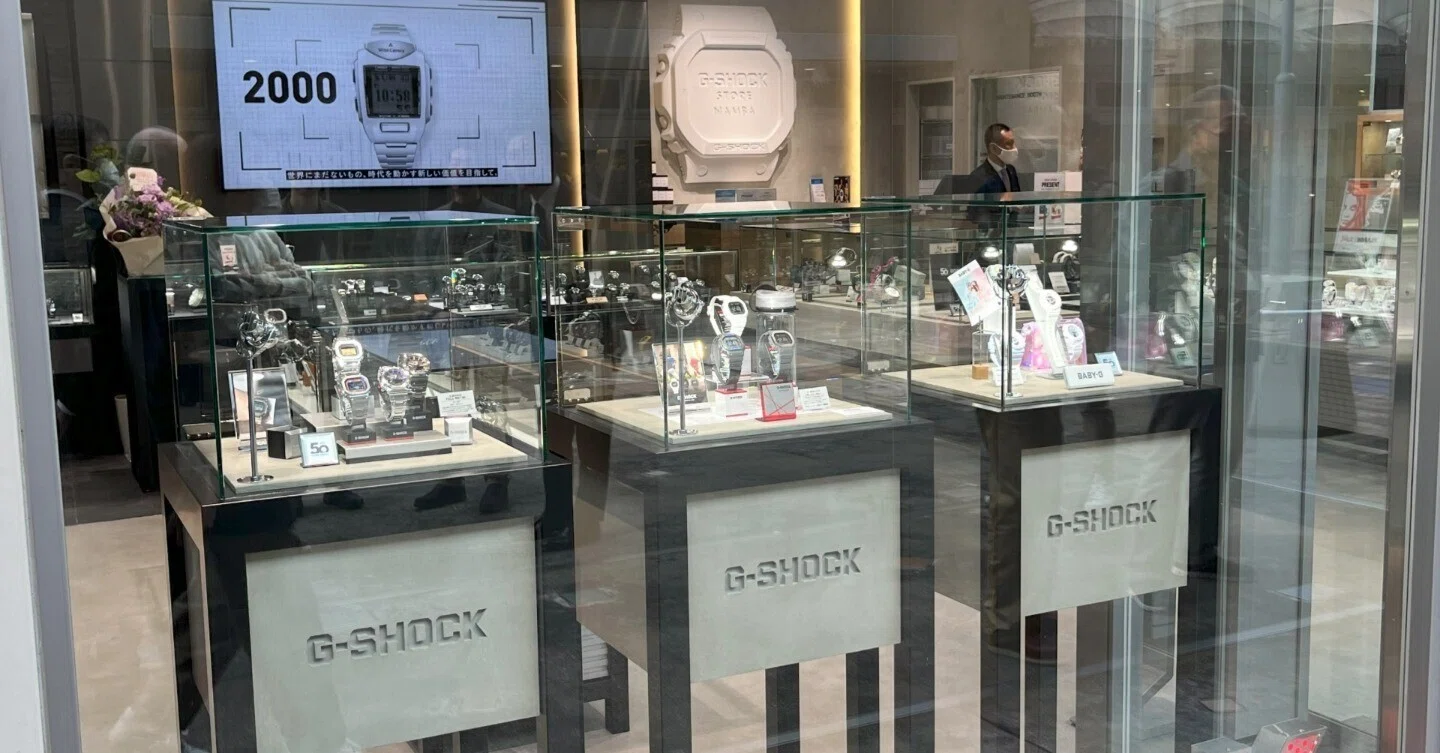 3月オープン！大阪・なんばのブランド直営店「G-SHOCK STORE NAMBA」に