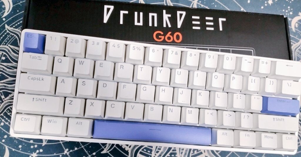 DrunkDeer G60 がやってきた｜五月雨