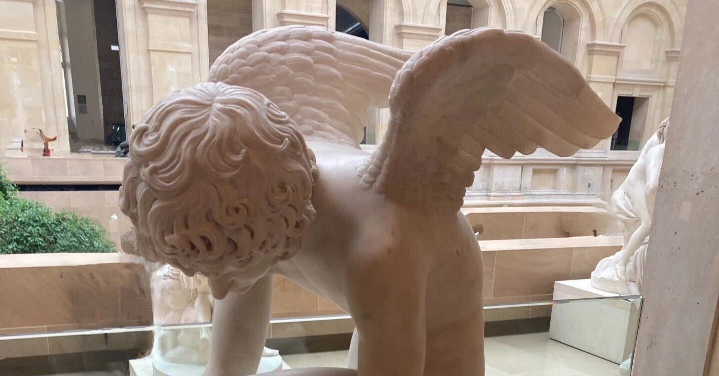 857 仏ルーブル美術館刻印 裸女のエッチング du ルーブル美術館(Musée