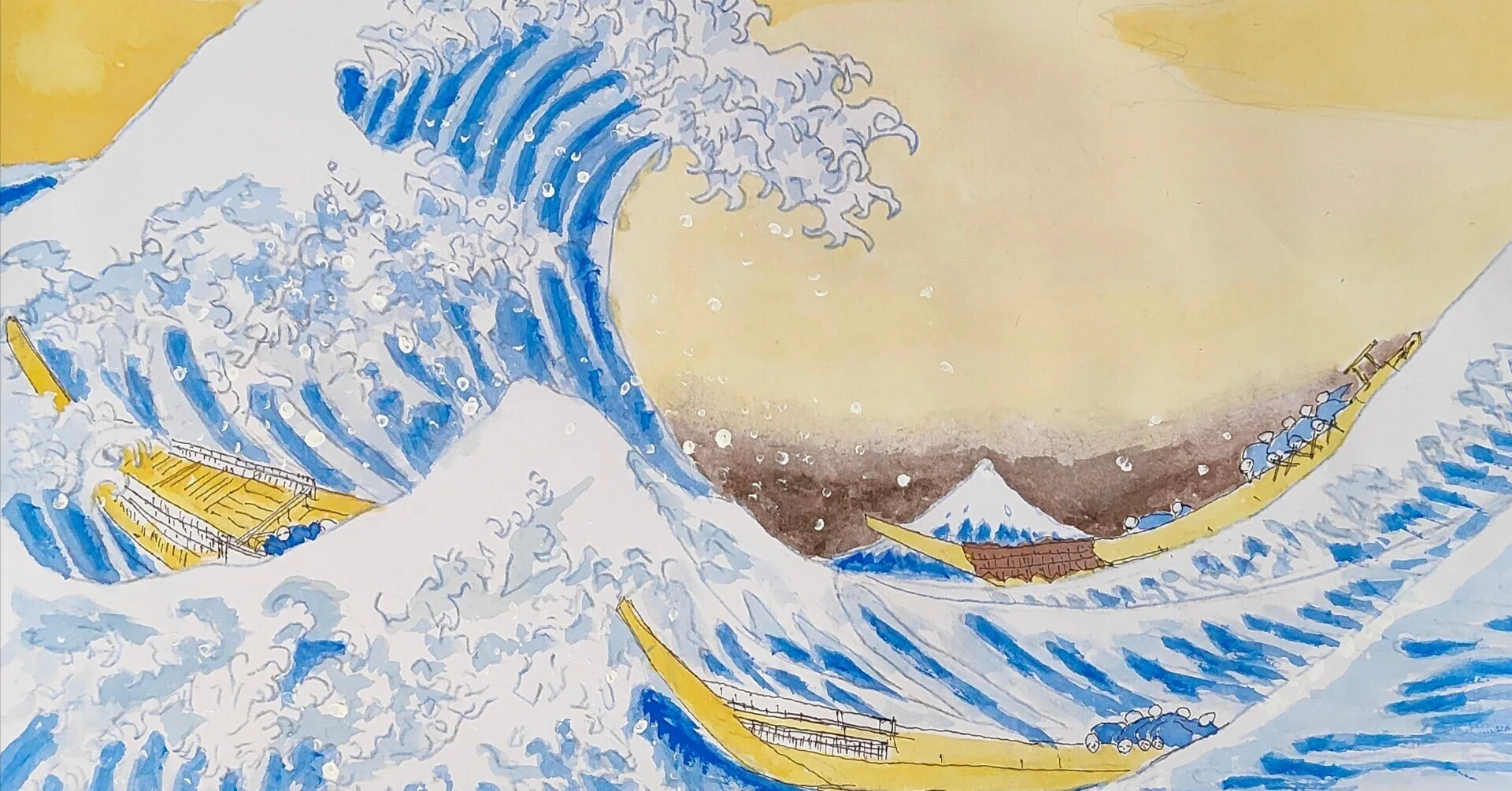 学芸美術 画家の心 第50回「葛飾 北斎 富嶽三十六景 神奈川沖浪裏