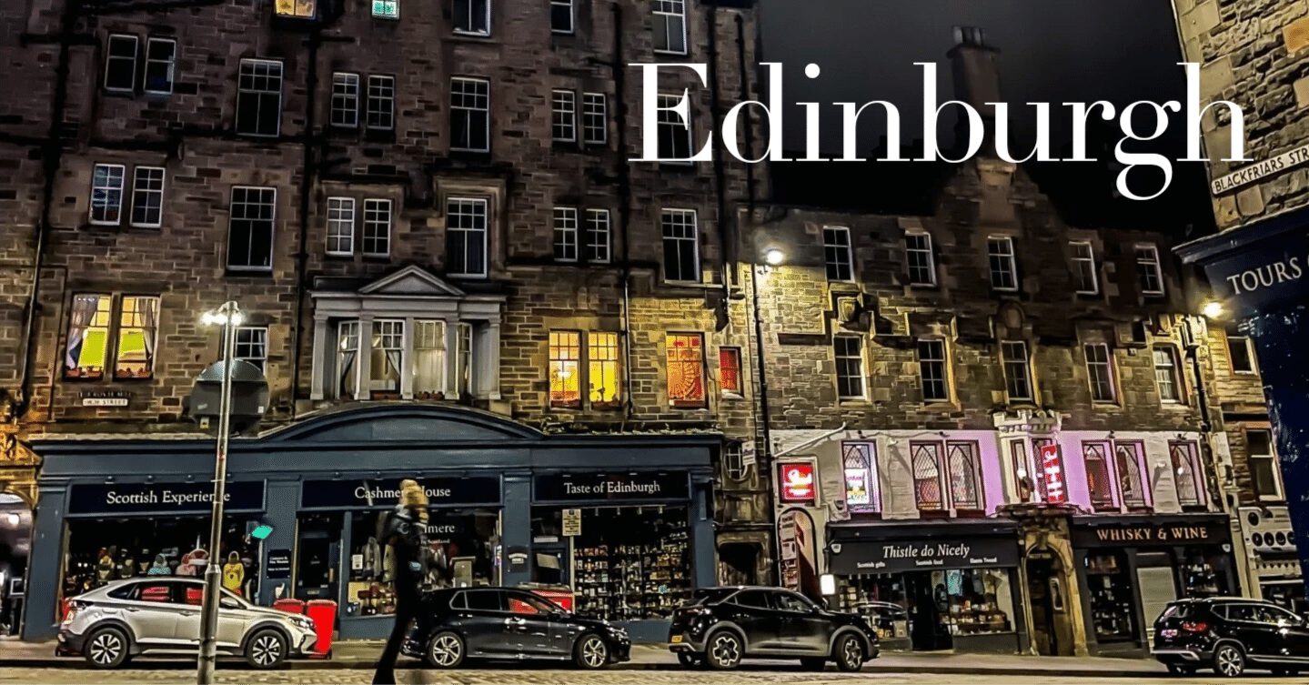 エディンバラでジンにハマってきた｜浜渦正志 Masashi Hamauzu