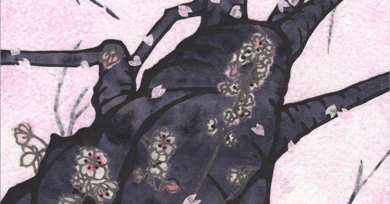 胴吹き桜｜SengaArt