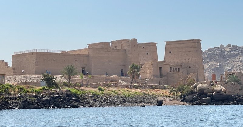 エジプト旅行⑨　アスワン　イシス神殿　2024-02-22
