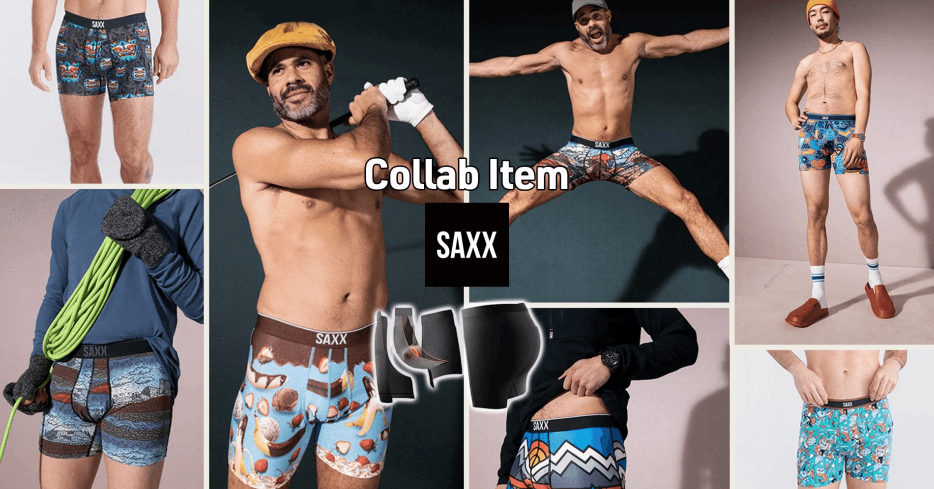 送料無料 サックスアンダーウエアー SAXX UNDERWEAR メンズ 男性用 ファッション 下着 Vibe Trunk Modern Fit - Salt & Pepper