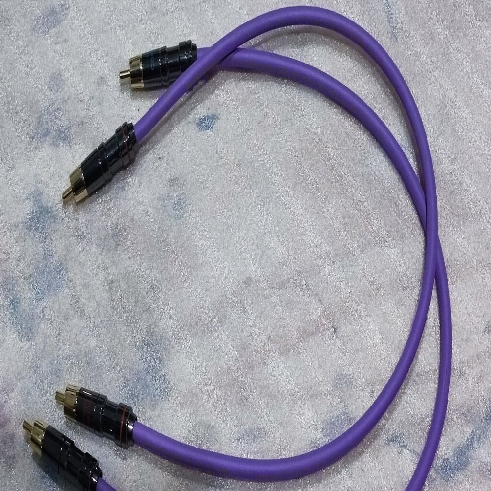 Low Cost but HighEnd Sound Systemの構築～その5 RCAケーブル