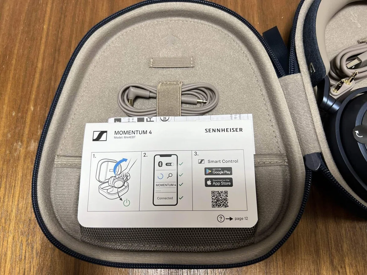備忘録】Sennheiser（ゼンハイザー） MOMENTUM 4 Wireless 楽天限定色 