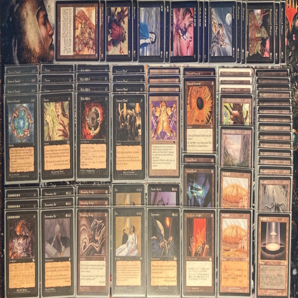 MTG デッキ Pox ミドルスクール 2024/03/22FNMのPOX(3-0)｜Thirdy-of-the-Ebon-Hand