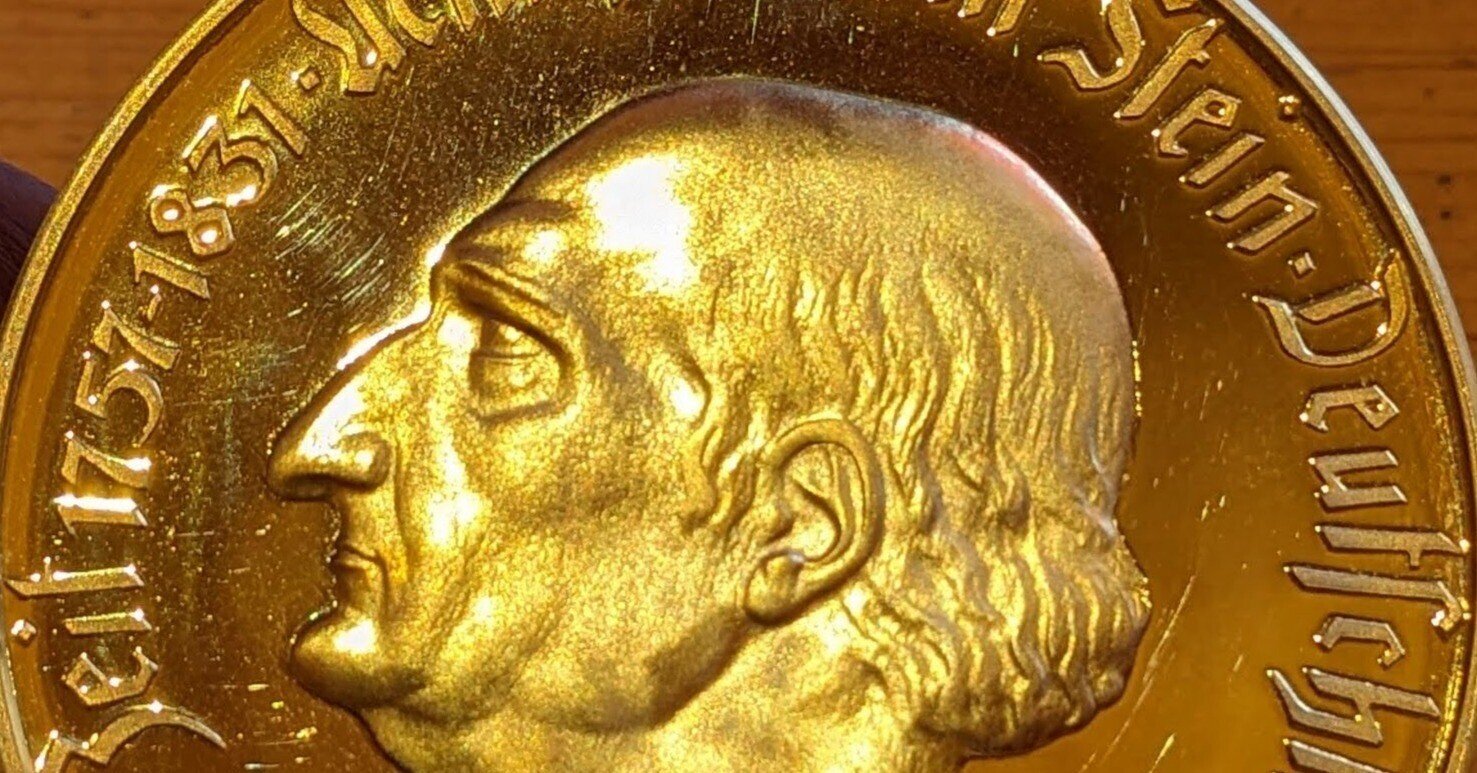 激レア】1923年 10000マルク ノートゲルト ブロンズ重量版 ドイツ
