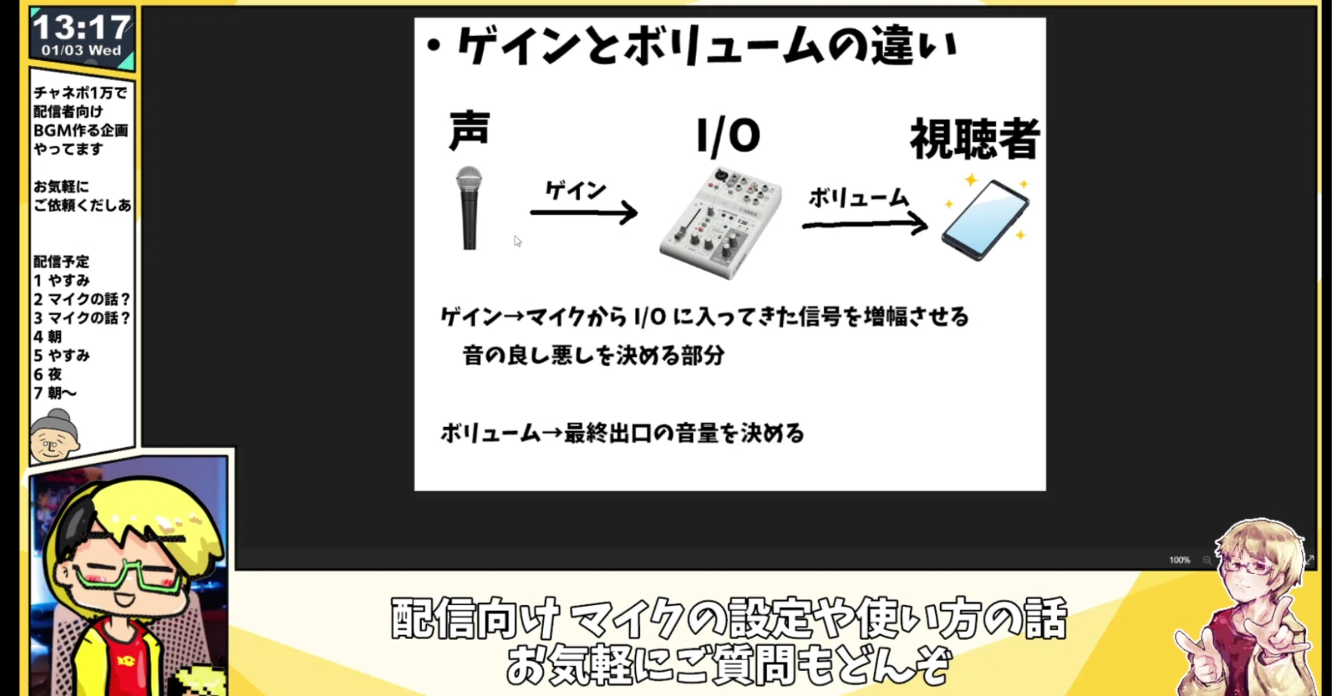 配信のマイクをいったんデカくしたい人向けの設定｜あっちょ