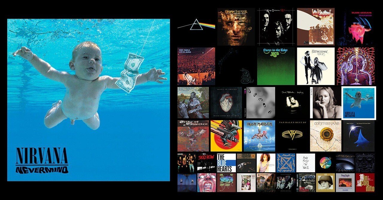 Nevermind (Nirvana) #私を構成する42枚 より｜YOYO