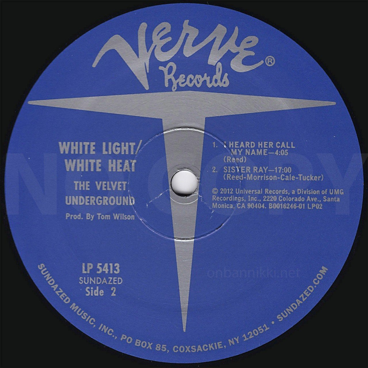 White Light/White Heat - 2012 Mono Reissue｜zrcnm