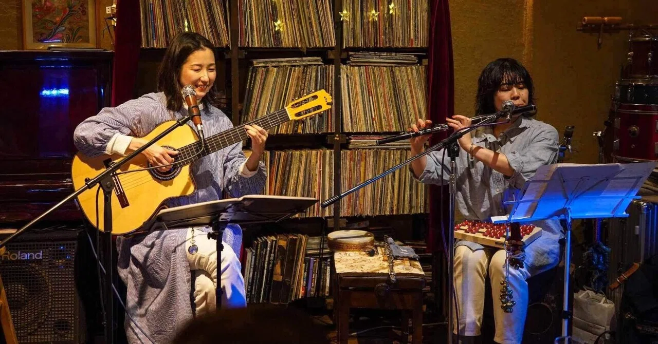 世界旅の夜に。ボサノバ×アイリッシュ（3/22藤沢ライブお礼）｜Karen