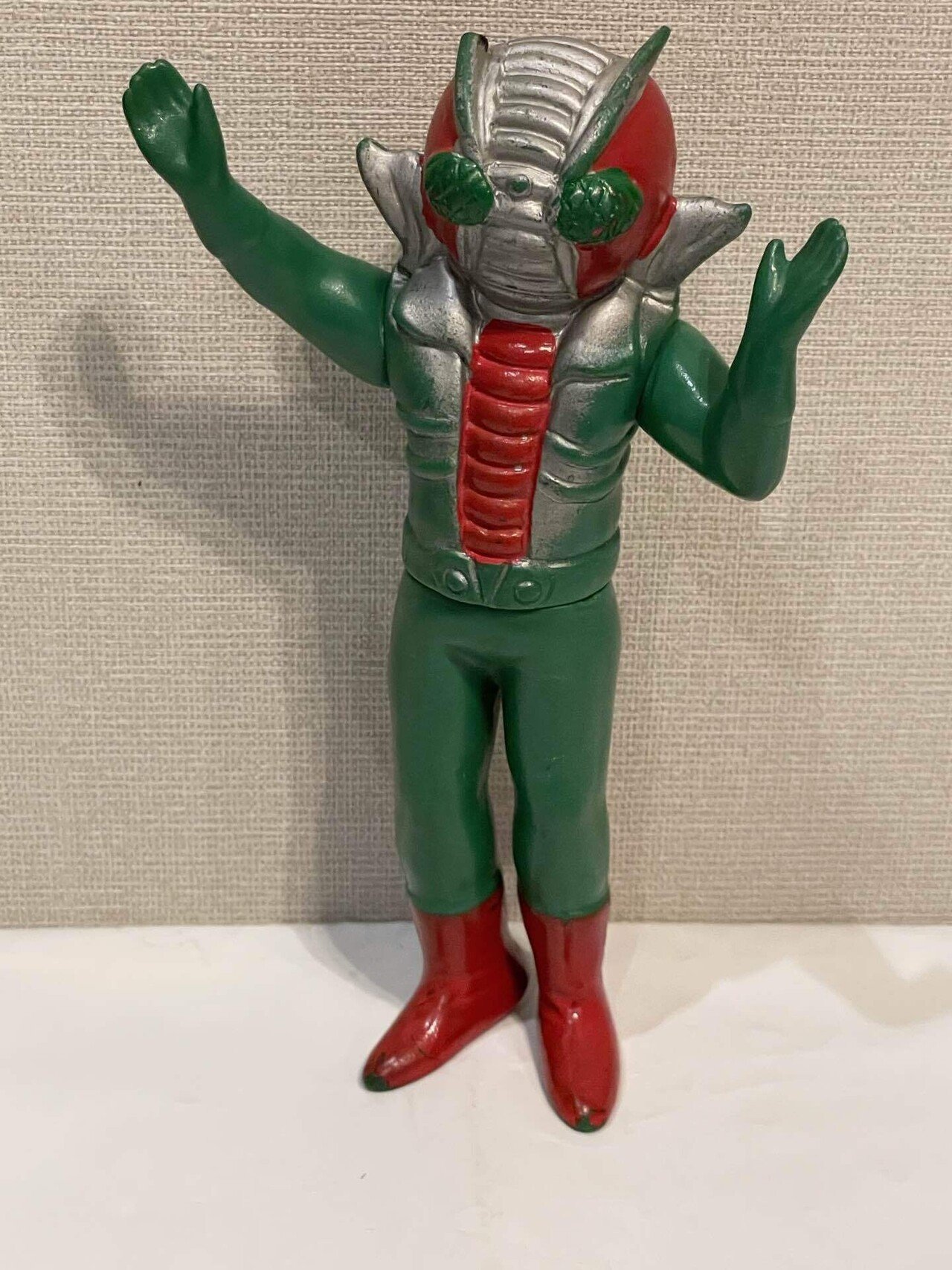 無版権 仮面ライダー パチ ソフビ フィギュア 盆踊りタイプ