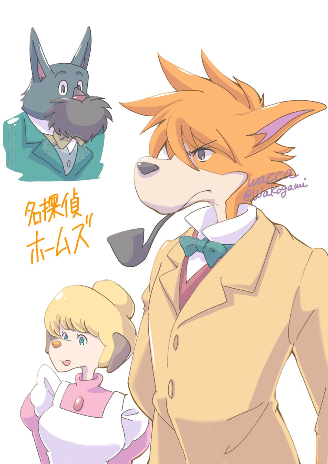 名探偵ホームズのセル画 マ*ウ様 名探偵ホームズ セル画 Yahoo!