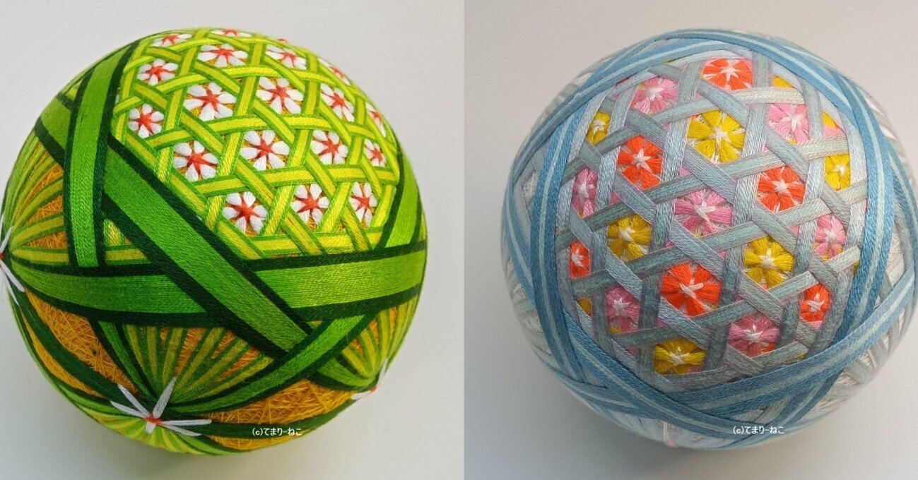 手毬 手鞠 てまり 刺繍桔梗 No137 ハンドメイド しょりん 手毬 手鞠