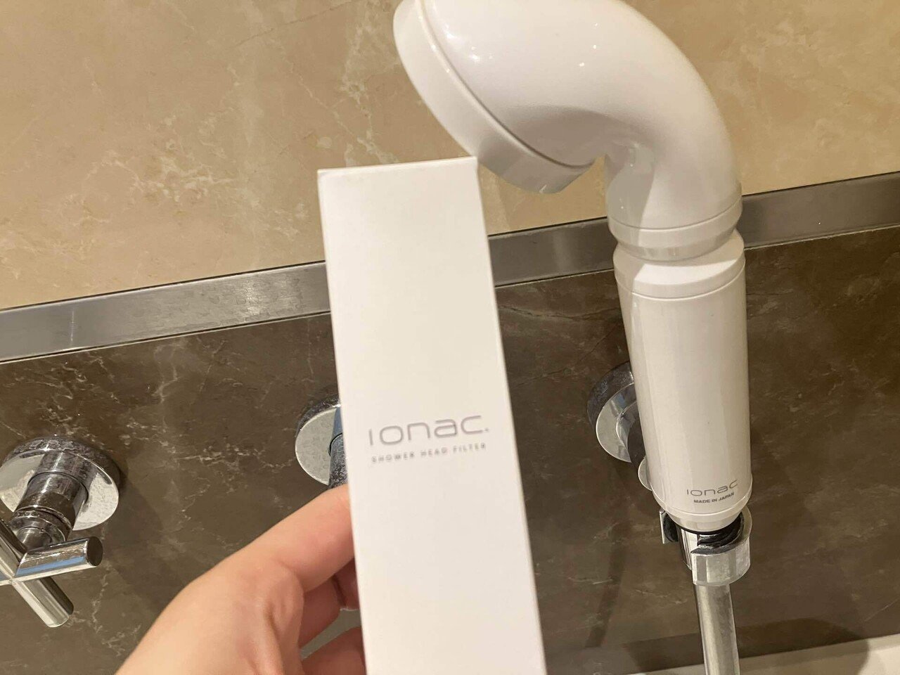 楽天市場】【公式ストア】 ionac イオナック本体 シャワーヘッド