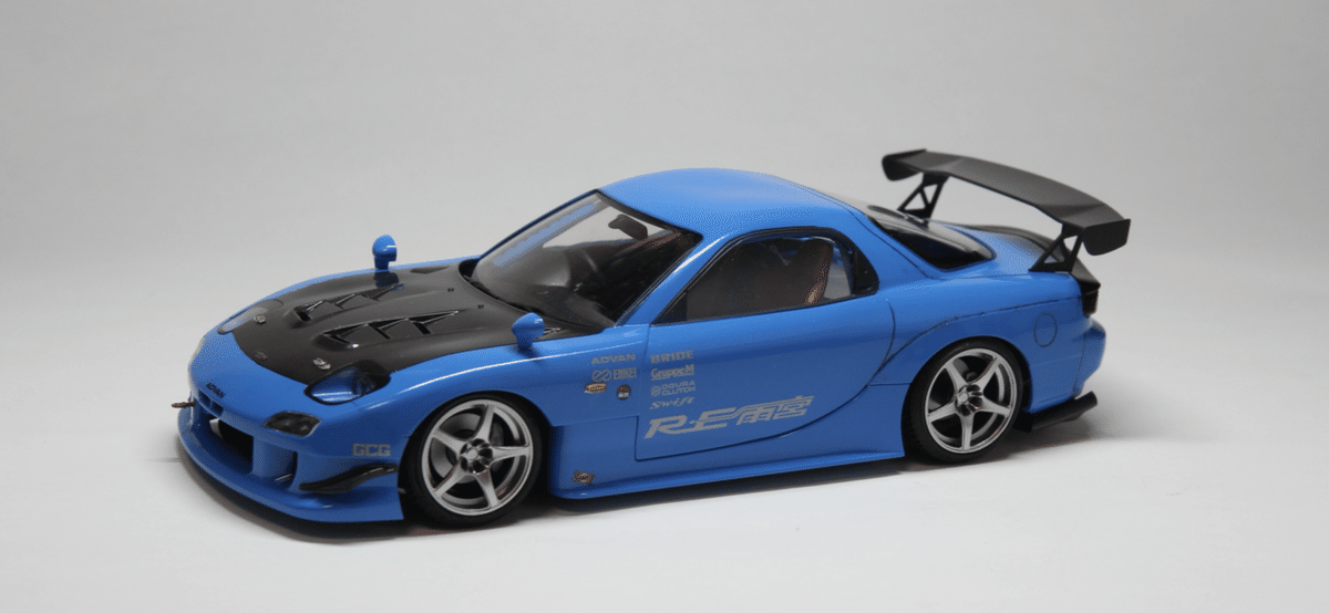 NO.119 1/24 雨宮 MAZDA RX-7 FD3S(1:24 Mazda RX-7 FD3S NO.119 1/24 雨宮 MAZDA RX-7 FD3S(1:24 Mazda RX-7 FD3S
