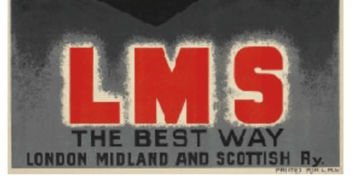 L.M.S Best Way カッサンドル リトグラフ アートポスター