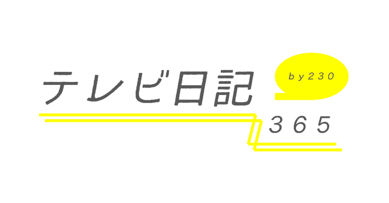 テレビ日記