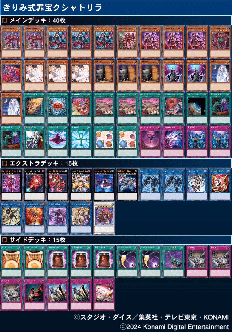 遊戯王】変な「罪宝クシャトリラ」をCSで使ったお話｜きりみさん