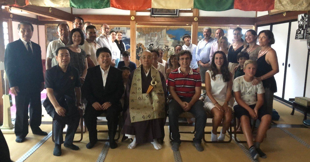 ハポンさん、光明寺参拝|ハポン・ハセクラ後援会