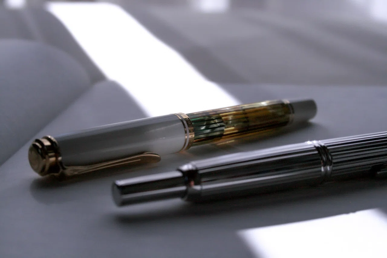 Pelikan Souverän White Tortoise M400｜窓