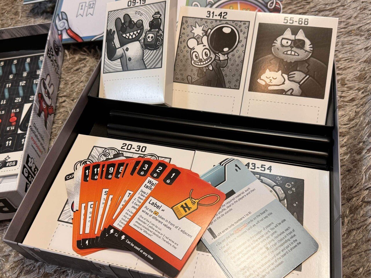 ボムスカッドの海外版「Bomb Busters」の作者サンプルが届きまし