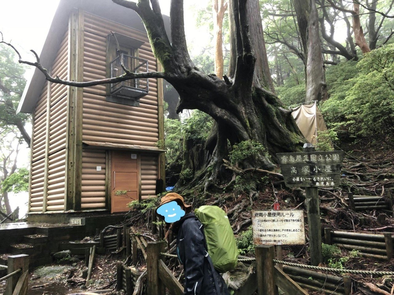 屋久島⑤ ～山のオアシス山小屋～｜ぐみまる