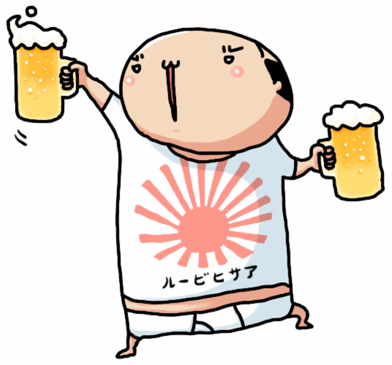 アサヒビールおじさん｜ふじ