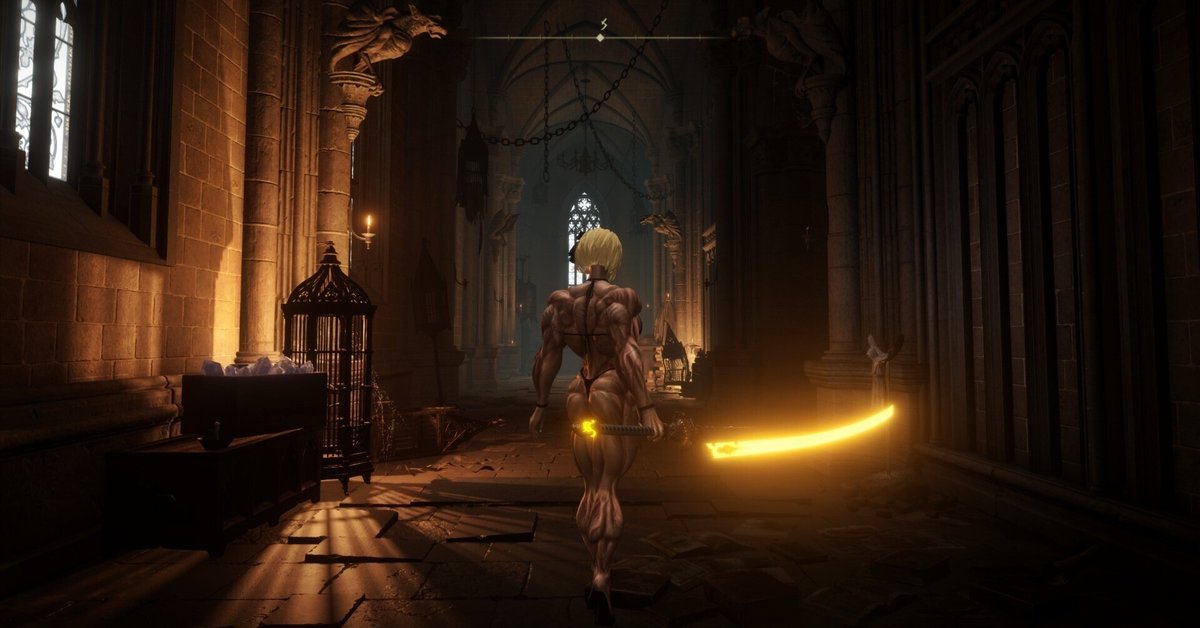 立ち姿・歩き・走り・ダッシュを2B風にしてくれるMOD「Nier 2B