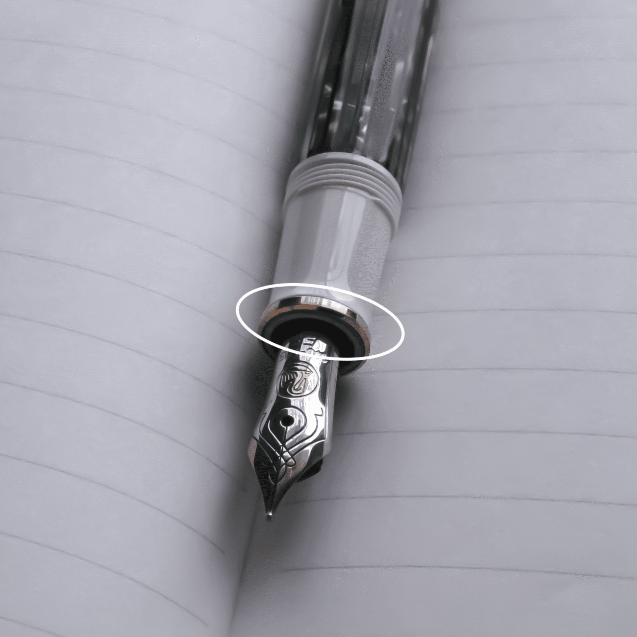 Pelikan Souverän White Tortoise M400｜窓