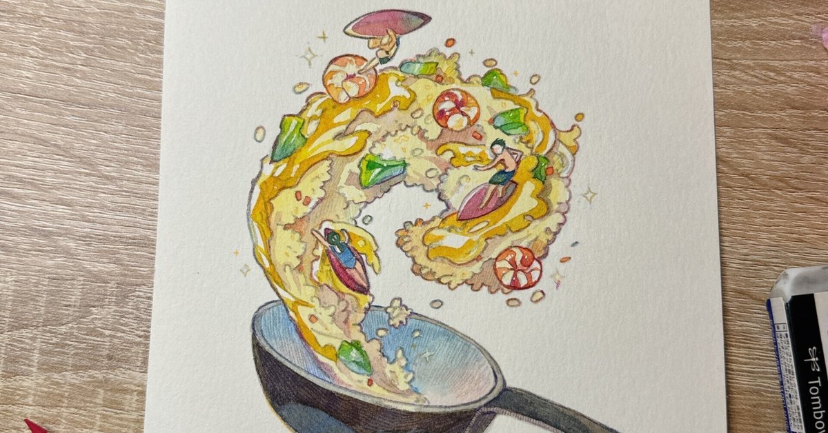 人気のファッションブランド！ DAY1810:海老チャーハン・サーフィン』｜もみじ真魚/MaoMomiji 絵画
