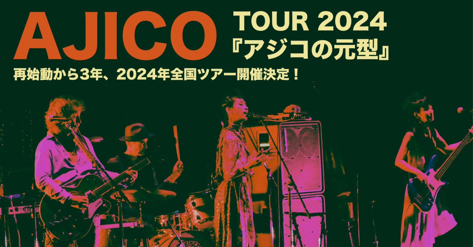 01年製★貴重！アジコ AJICO UA ウーア 浅井健一「深緑」額付 ポスター アジコ バンド ポスター 01年製 貴重 アジコ AJICO UA ウーア 浅井健一