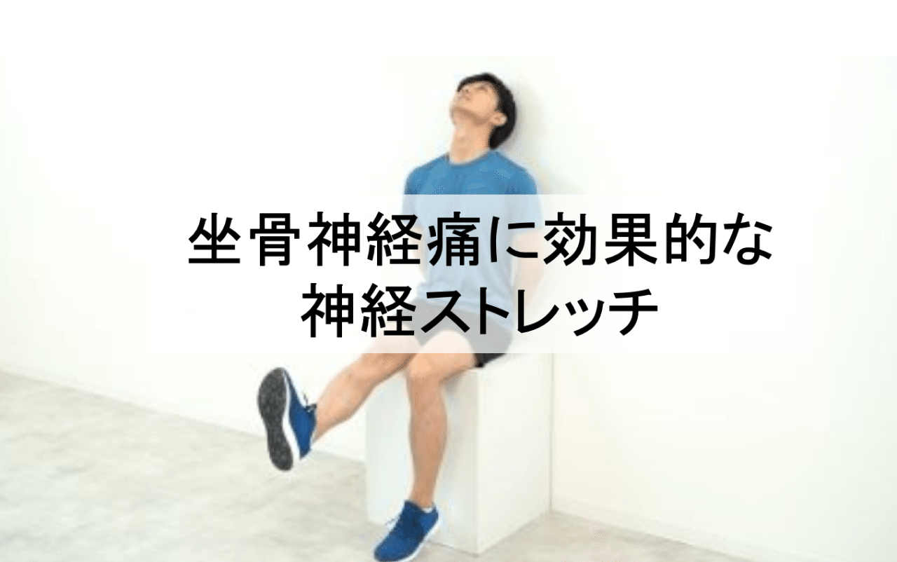 坐骨神経痛に効果的な神経ストレッチ 近藤慎也 Note 坐骨神経痛に効果的な神経ストレッチ 近藤慎也 Note