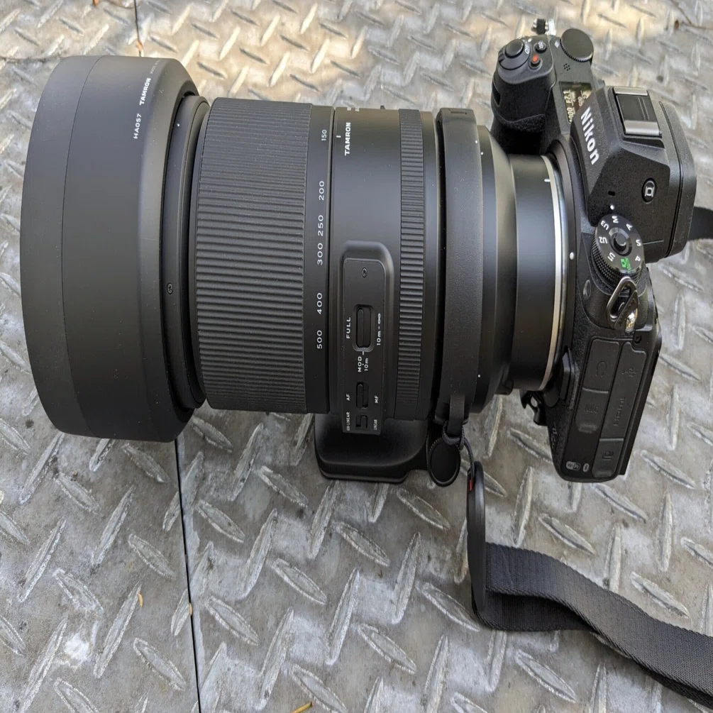 KIRON レンズ150-500mm 1:5.6 φ95 タムロン 150-500mm F/5-6.7 Di III VC VXD ニコンZ用 (Model A057