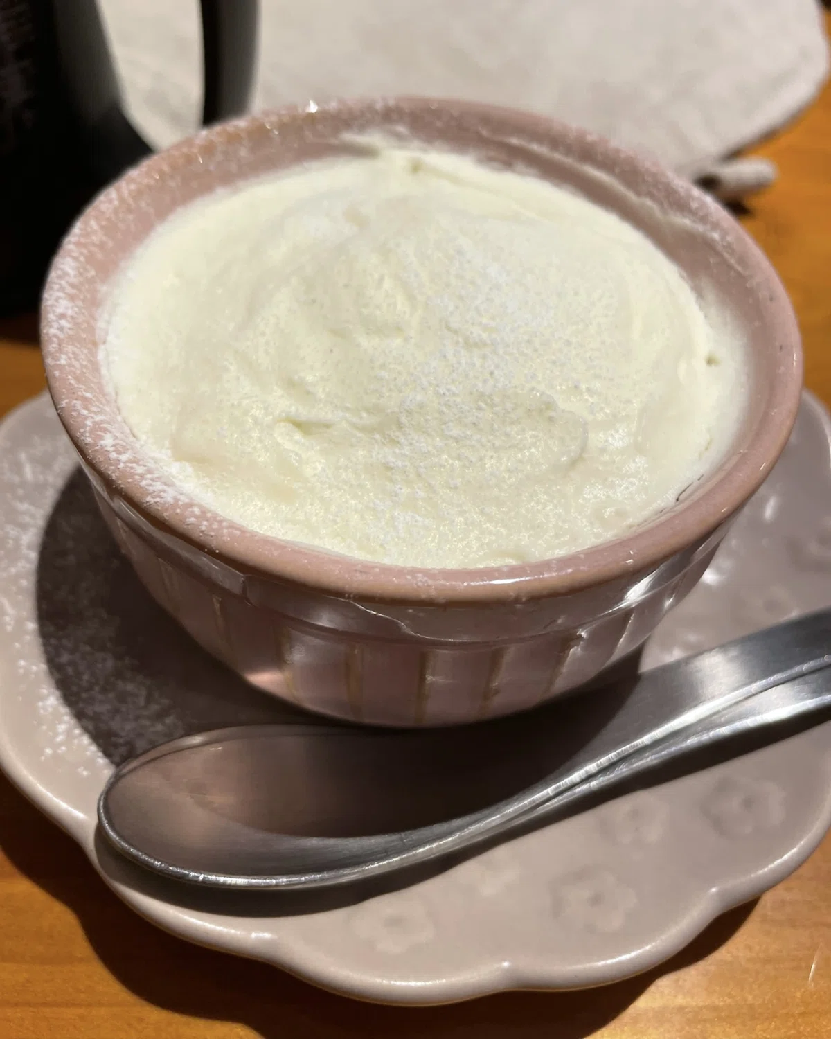 クリームチーズケーキの写真