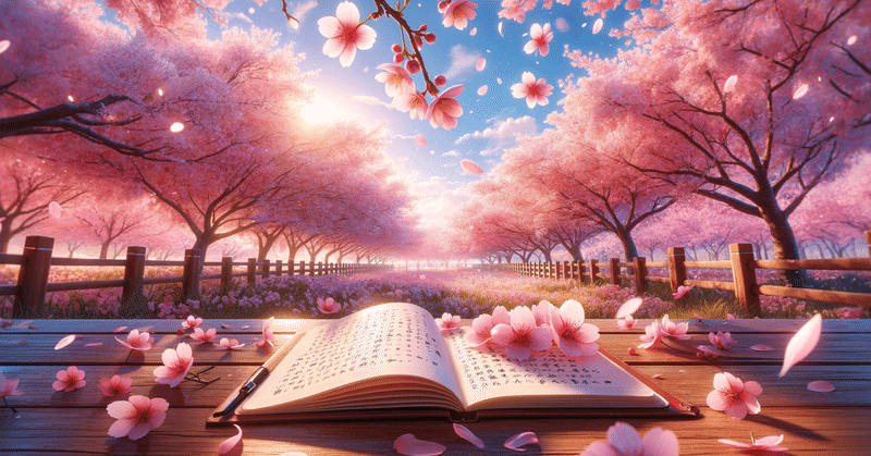 今日はさくらの日🌸春風に乗せて桜色のメッセージをnoteでもとどけていこう💖
