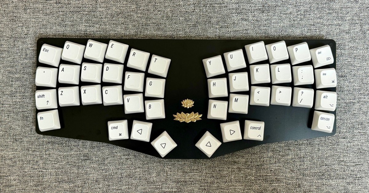 自作キーボード：キーボードとキーキャップを作成した話｜蓮乃