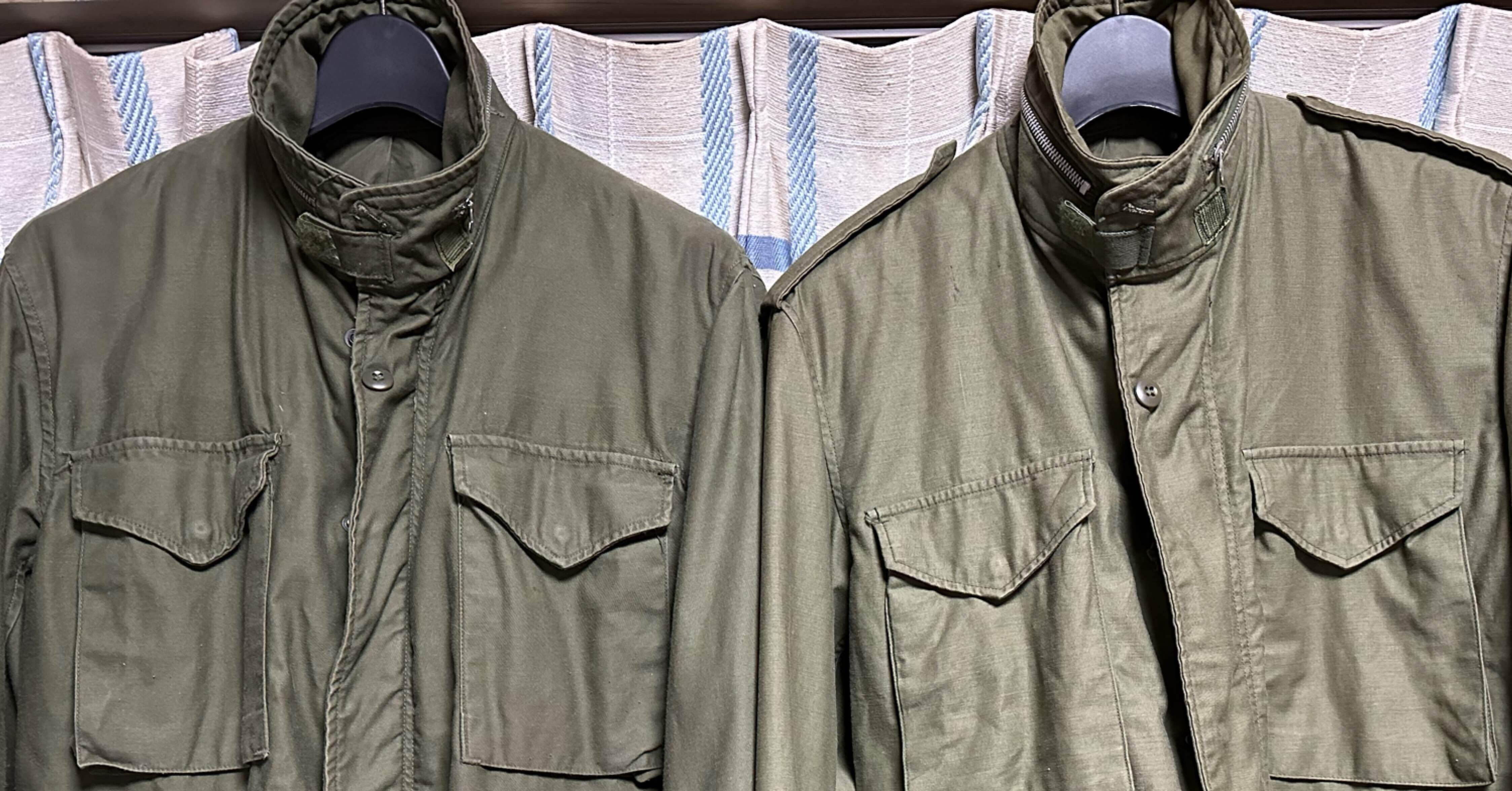 M-65フィールドジャケット1st、2nd比較｜池上富士夫