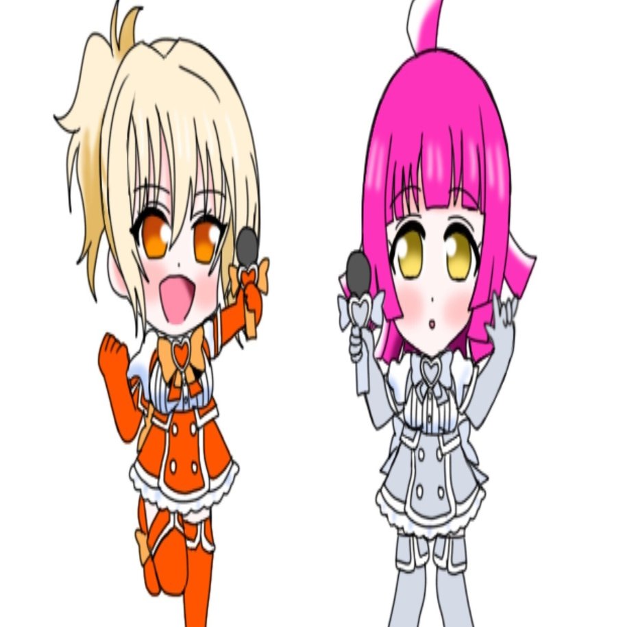 魔法少女にあこがれて最終回特別イラスト 虹ヶ咲の愛ちゃんと璃奈