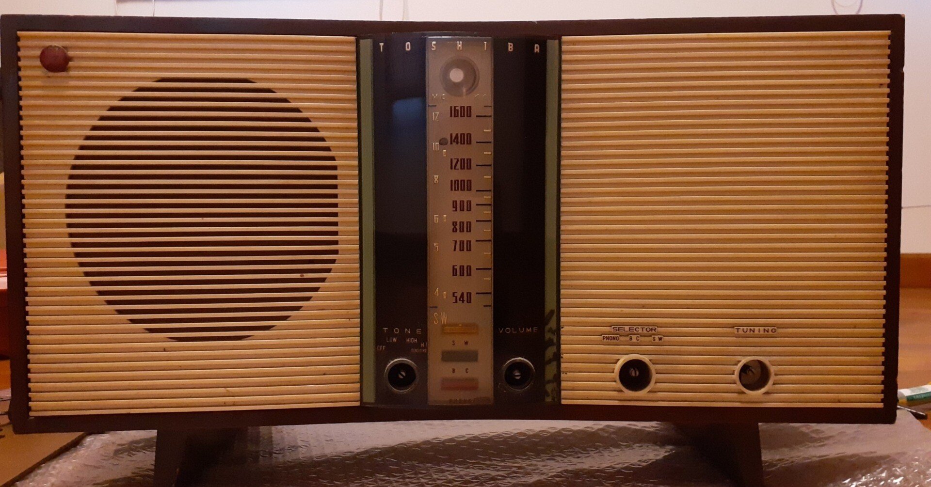 東芝 昭和レトロ真空管ラジオのレストア｜裕一さん
