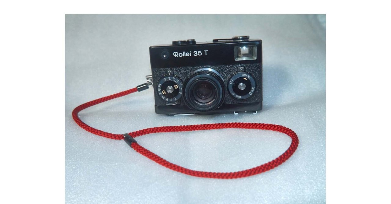 Rollei35用ストラップの製作｜soba_tzuyu