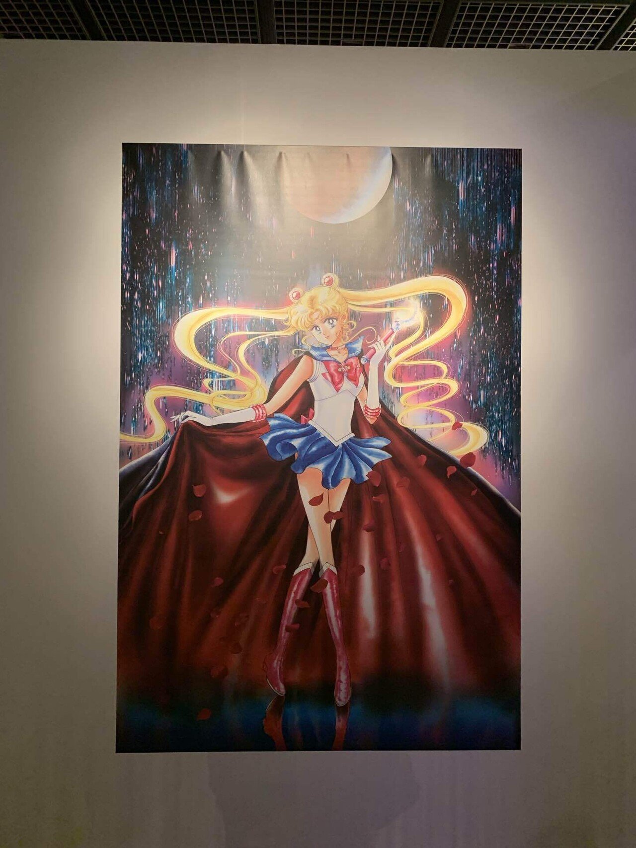 セーラームーンミュージアムに行って武内先生の原画を見た。良かった