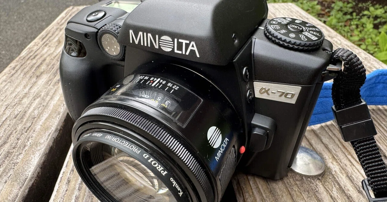 MINOLTA α-70を買ってみた。｜ニシハラ シンヤ通信