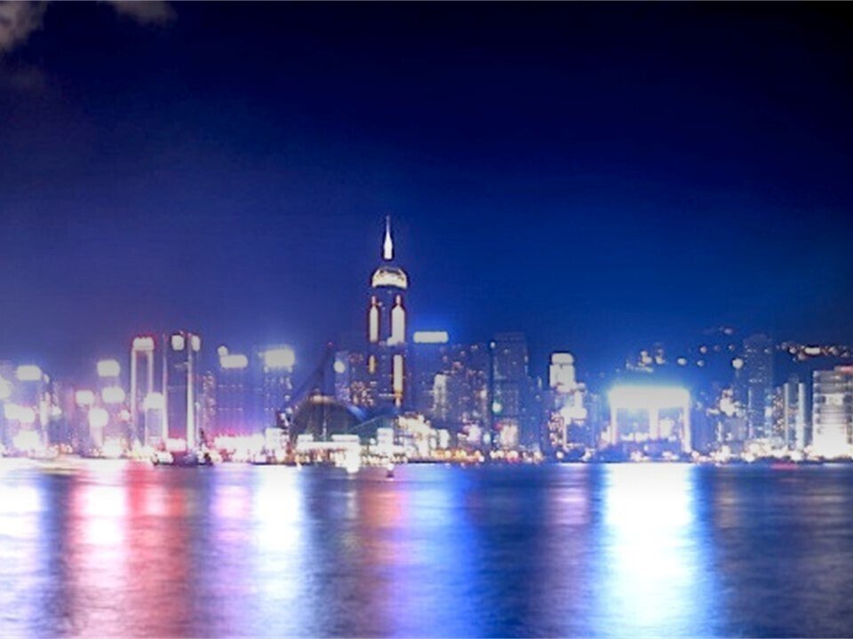 香港の夜景