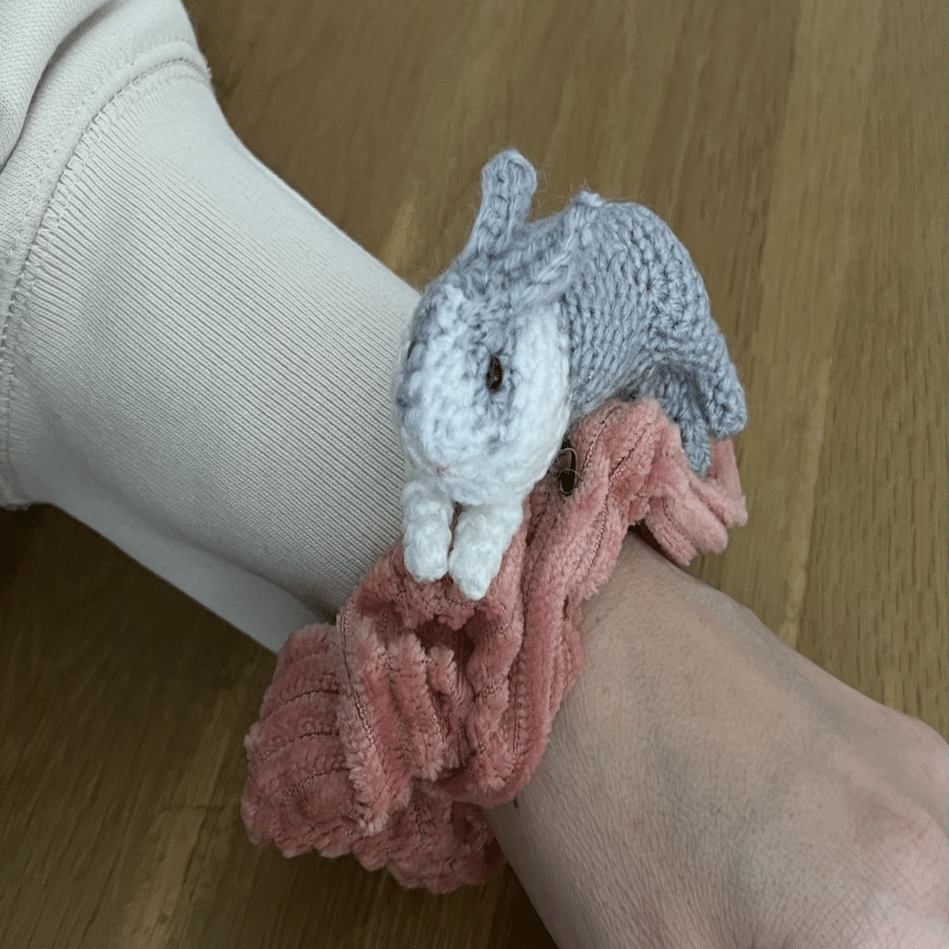 パティ＆ジミー あみぐるみ バッジ タグ付き パティ＆ジミー